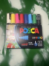 Uni posca Pc 5m 8 Colori Punta