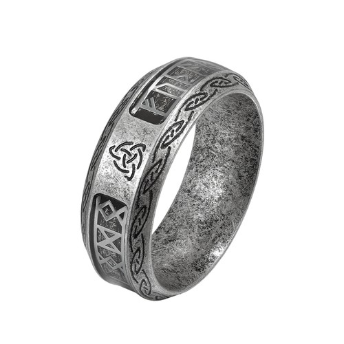 Anello uomo retrò - , runa