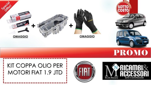 Kit coppa olio per - motori, fiat