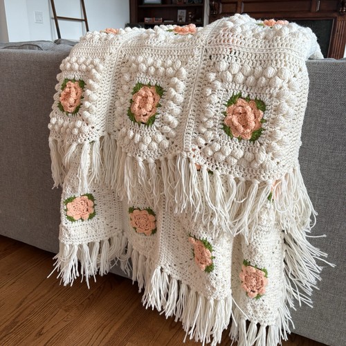 Coperta afgana vintage - , nonna