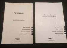 Monitor al plasma NEC modello