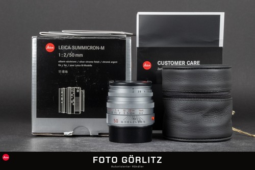 Leica 50mm argento - m,