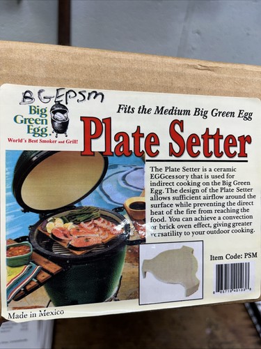 Big green egg - egg, plate