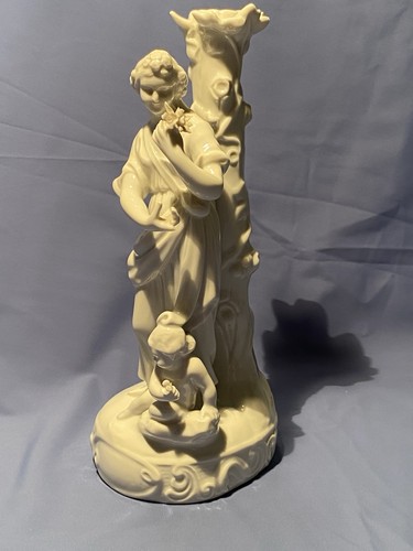 Antico candeliere statuina - antico,