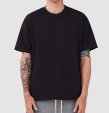 T-shirt UNI/FORM LA French Terry artista pesante uomo nera media