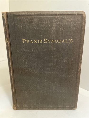 Praxis synodalis manuale - praxis, synodalis.