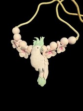 Collana unica cacatua