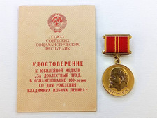Medaglia Sovietica "Per un