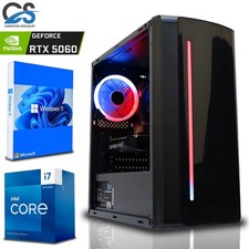 PC Gaming RTX Intel I7 14700F 32GB DDR4 NVIDIA RTX 5060 1TB + 1TB SSD Windows 11