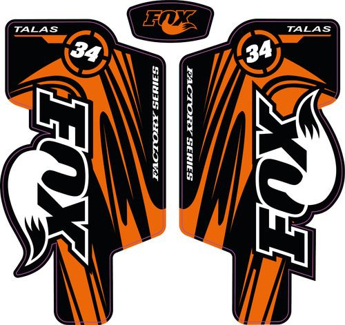 Adesivo fox talas - adesivo,