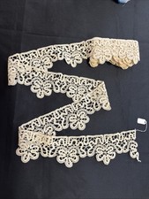 ANTICO PIZZO AL TOMBOLO ÉCRU PER ALTARE