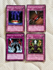 Yu-Gi-Oh Konami lotto 4 carte trappola 1 edizione italiana buone condizioni
