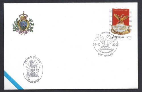 San marino 2003 - fdc, aasfn