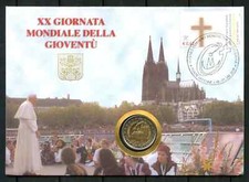 Vaticano euro busta - in,