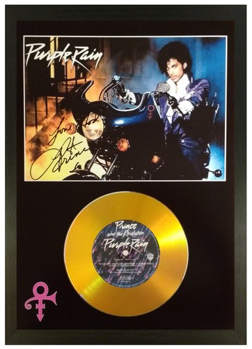 Prince signed photo and - signed,