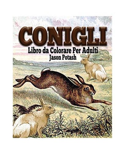Conigli libro colorare per - da,
