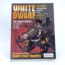White Dwarf Ottobre 2012 - Games Workshop Warhammer Fantasy 40.000 40K M2791