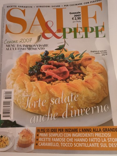 Rivista sale pepe ricette - pepe,