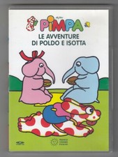 Dvd Le storie di PIMPA 14 Le avventure di Poldo e Isotta - Panini 2009 Altan