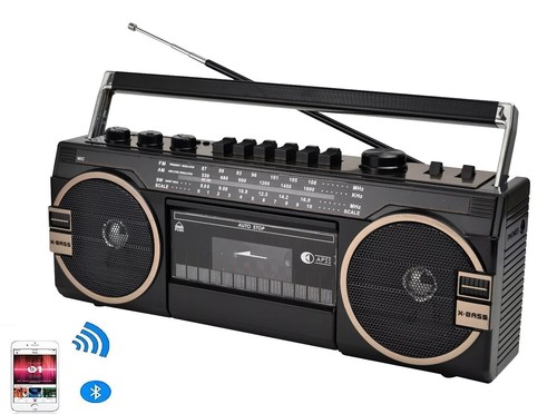 Radio boombox bluetooth - bluetooth, stereo