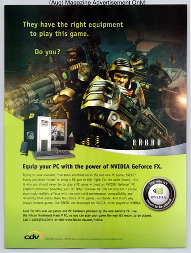 Nvidia geforce gaming breed - fx,