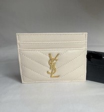 Porta carte YSL beige