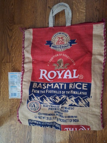 Royal basmati sacchetto tela - royal,