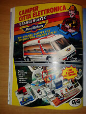 Pubblicità Advertising Werbung CAMPER MICRO MACHINES CITTA' ELETTRONICA 1991