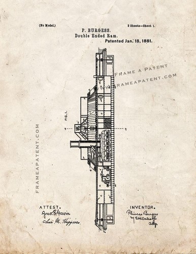Stampa brevetto ram - brevetto, doppia