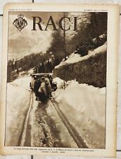 RACI 1931 TARGA FLORIO CIRCUITO MADONIE SICILIA AC LUCCA MANTOVA COLMI GOLIA