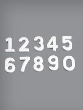 NUMERI IN POLISTIROLO h. 7,5