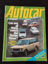 AUTOCAR Magazine 1/07/1978