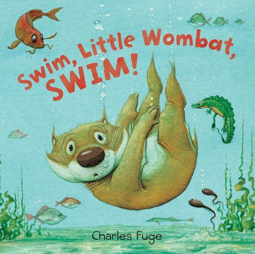 Swim little wombat - swim,, wombat,