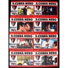 fotobuste COBRA NERO fred williamson elliot gould stuart whitman F190