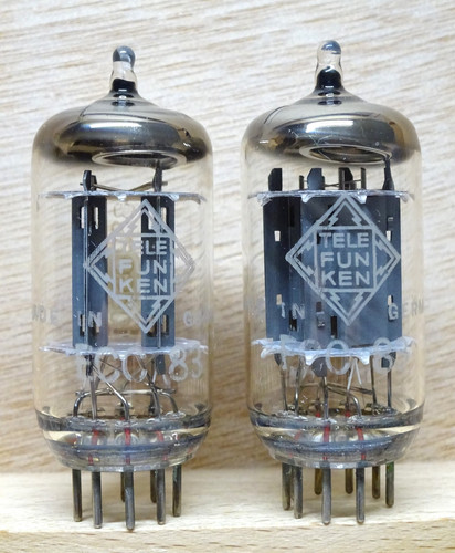 Coppia telefunken ecc83 - telefunken, |