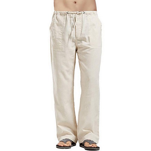 Pantaloni casual lino - pantaloni,