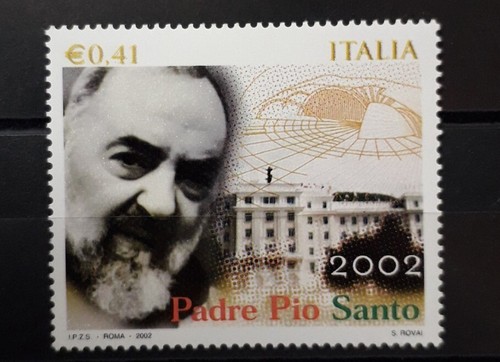 2002 padre pio francobollo - 2002,