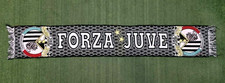SCIARPA CALCIO MITICA JUVE THE QUEEK BIANCONERI SCARF ITALY BUFANDA ULTRAS Z7