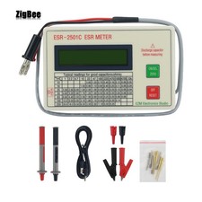 ESR-2501C Misuratore ESR 1-5ohm/5-25ohm Tester condensatore DSR ESR ad alta precisione