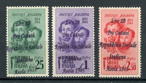 Italia emissioni 1945 - italia,, c.l.n.: