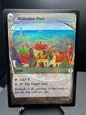 MTG Mystery Booster 2 Rishadan Port Future Sight Foil 241 quasi nuovo