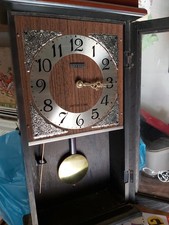 OROLOGIO A PENDOLO  LOWELL A QUARZO WESTMINSTER IN LEGNO