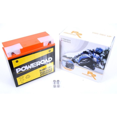704081 poweroad gel batteria - 704081,