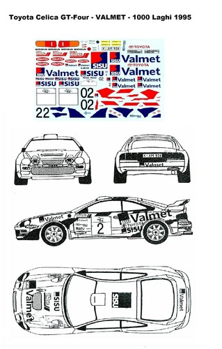 Toyota celica four - celica, valmet