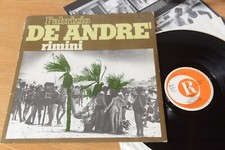 Fabrizio De Andre' Rimini LP
