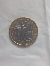 1 euro del 2010 l'uomo Vitruviano Moneta Rara X Collezionisti