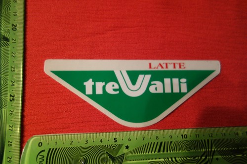 Vecchio adesivo latte - ,