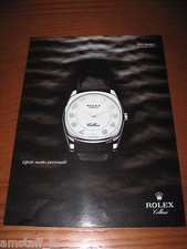 *AL69=ROLEX CELLINI  DANAOS OROLOGI=PUBBLICITA'=ADVERTISING=WERBUNG=COUPURE=