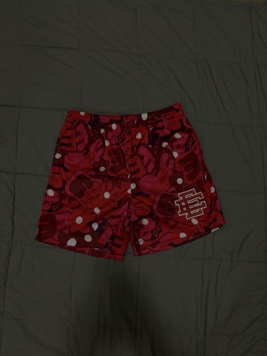 Pantaloncini rossi hawaiani - ee,