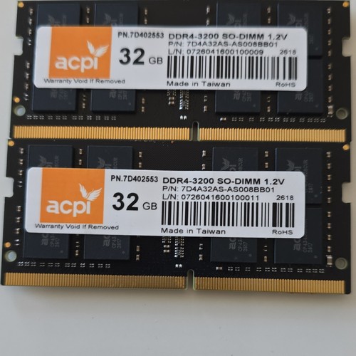 Acpi ddr4 3200 - 64, gb)